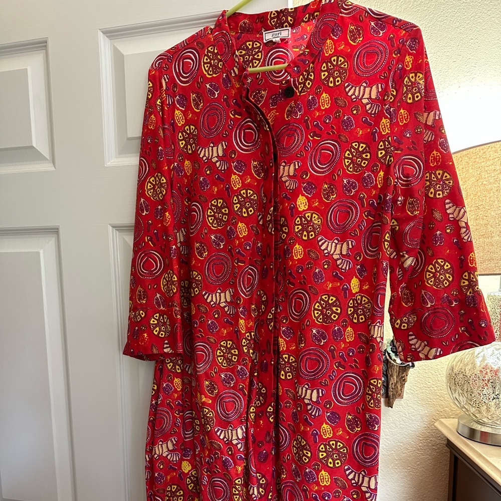 Zuri dress, size large, pilau pattern, cotton